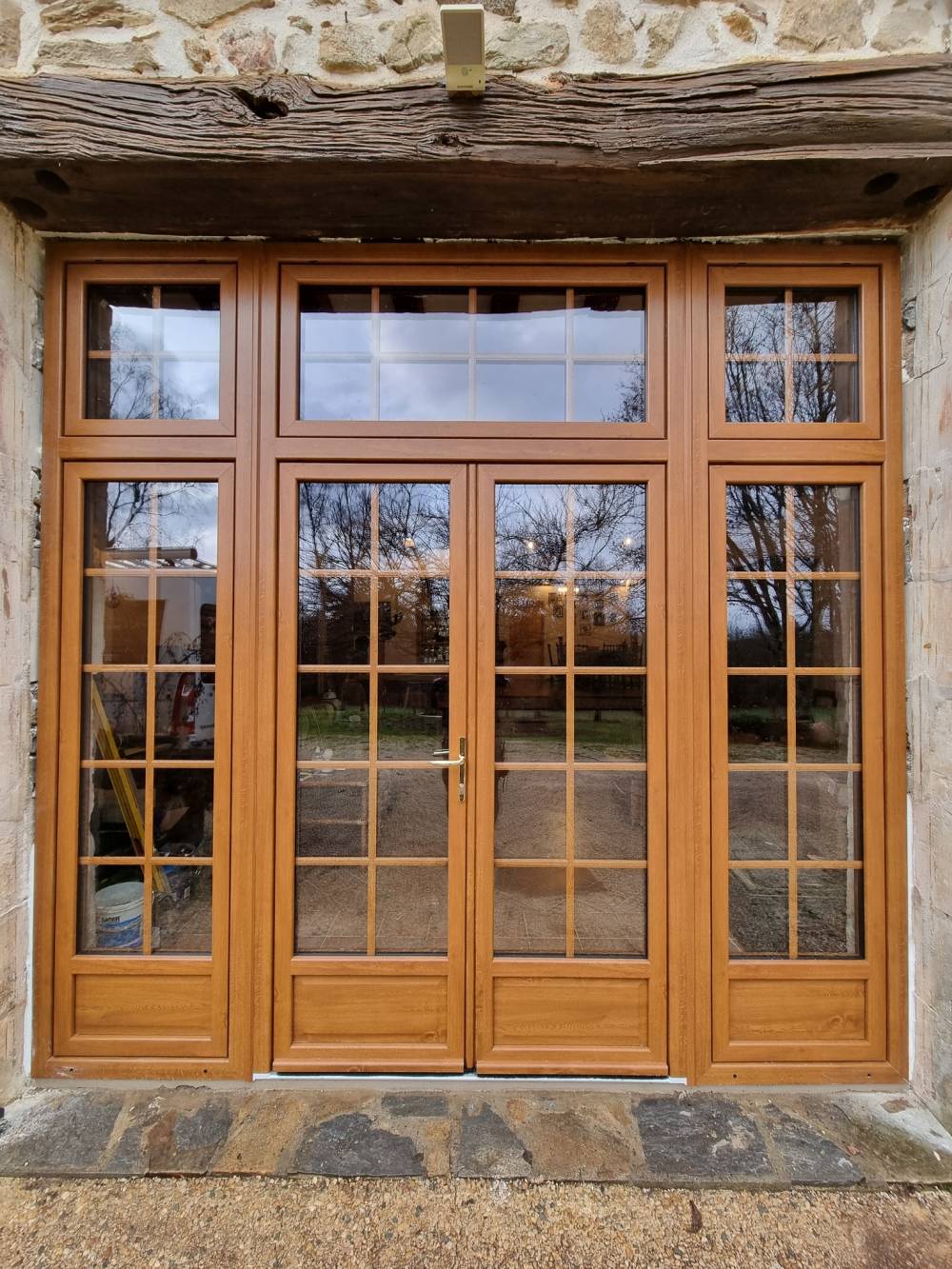 Entrée en bois
