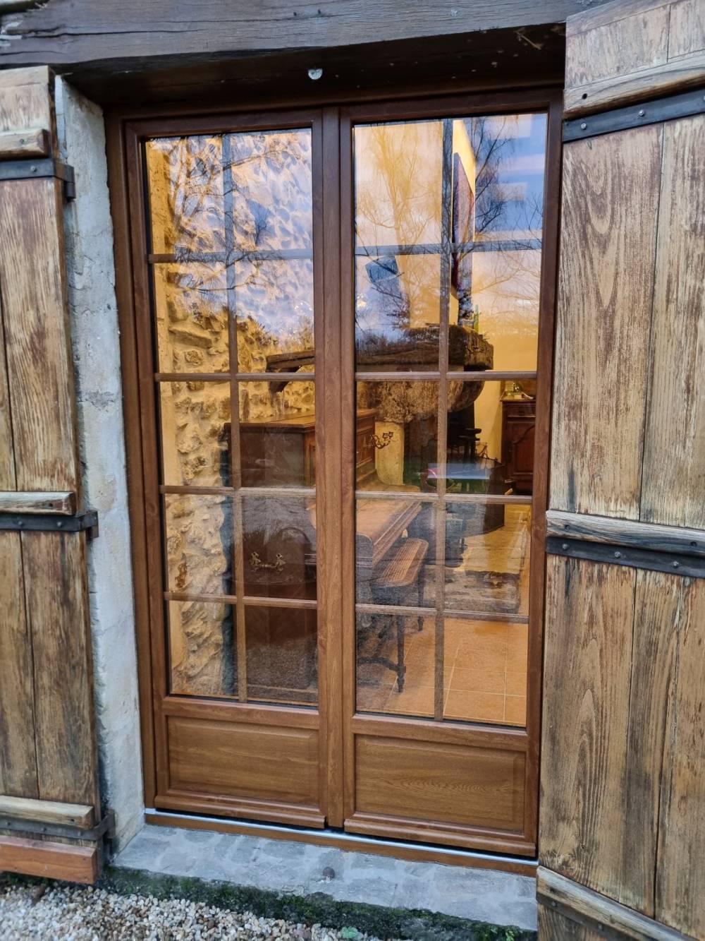 Volets extérieur bois