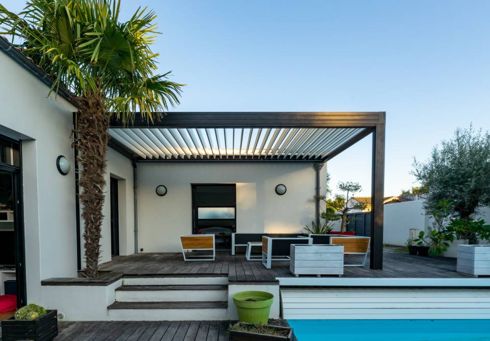 Terrasse jardin