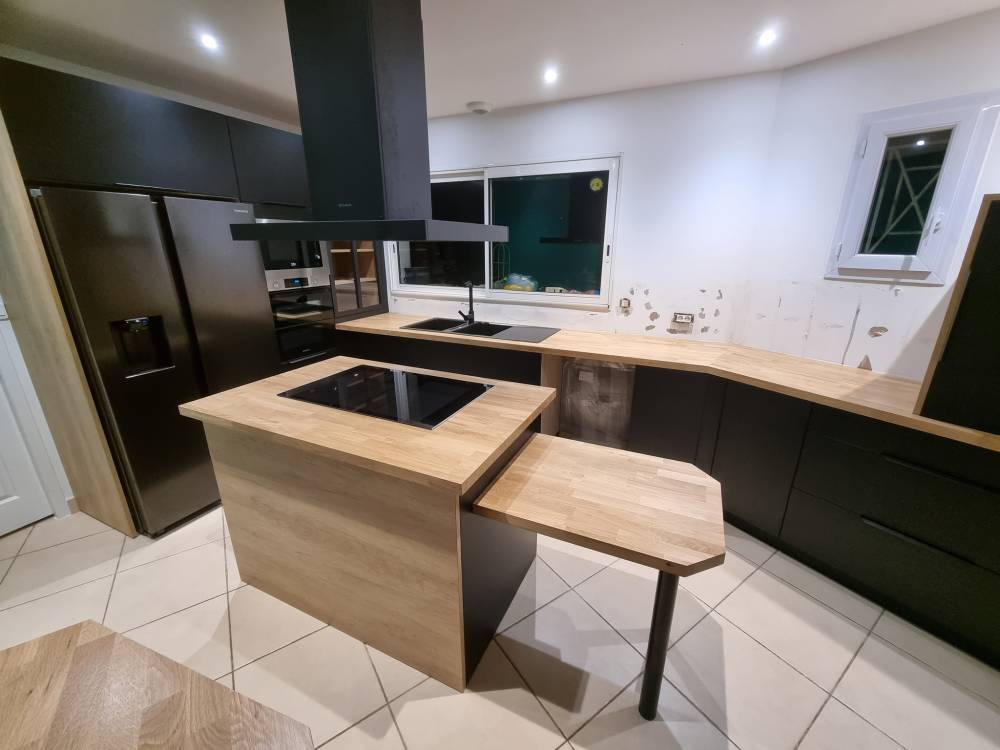 Table de travail cuisine